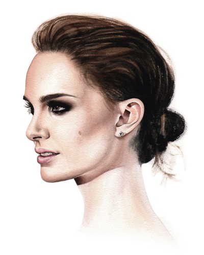 Hollywood Actresses Are Depicted in Breathtakingly Life-like Watercolor Portraits