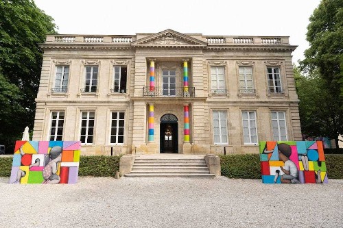 Artist Takes Over a Historic Château, Turns It into a Colorful Playground