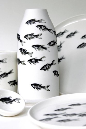Delicate Fish Paintings Express Artist’s Elegant Vision of the World