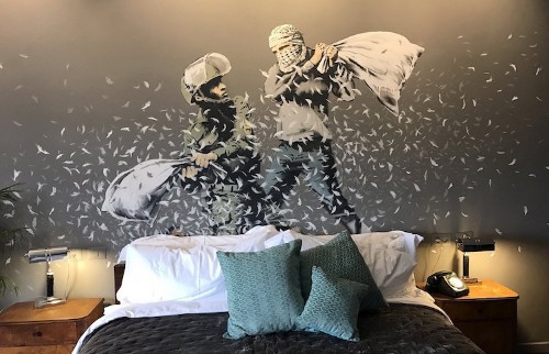 Banksy Opens Hotel in Bethlehem Within Site of Separation Barrier