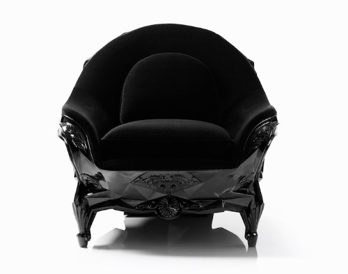 Sculptural Skull Armchair Fit for an Evil Genius