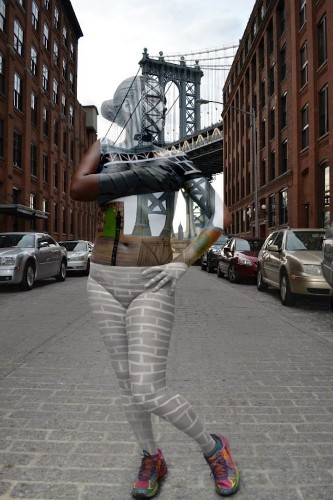 Models Covered in Elaborate Bodypaint Blend Perfectly Into NYC Landscapes
