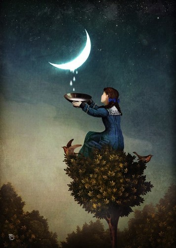 Expressive Digital Illustrations that Tell Surreal Stories