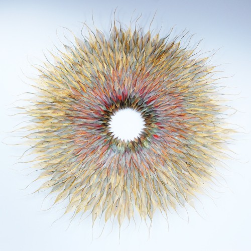 Nature-Inspired Woven Stainless Steel Sculptures by Michelle Mckinney