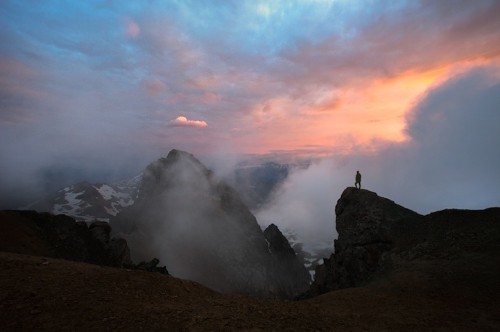 Stunning Shots of Men Looking Over Breathtaking Landscapes