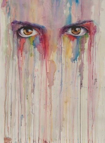 Alluring Watercolor Paintings Prove that Eyes are Windows to the Soul