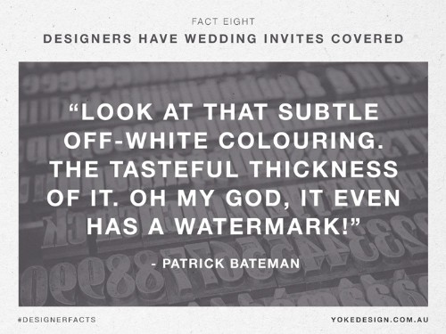 So You’re Dating a Designer? Ten Things You Need to Know.