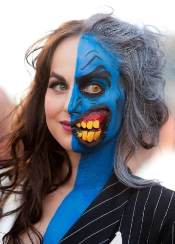 12 Fantastic Halloween Makeup Transformations