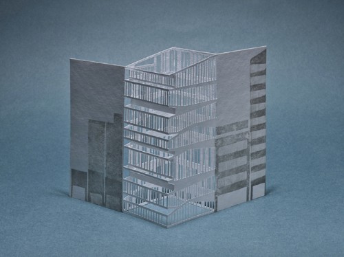 Laser-Cut Pop-Up Cards Beautifully Depict Landmarks of Tokyo