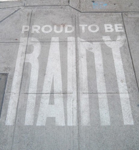 Street Art That Only Appears When It Rains