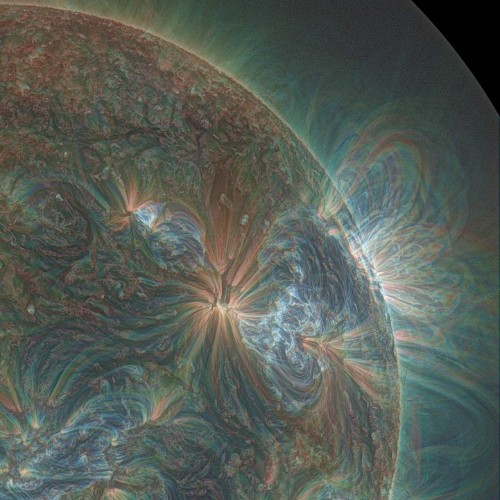 NASA Releases Beautifully Colorized Image of Our Sun