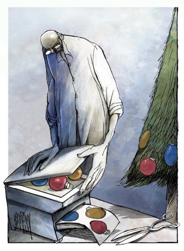 Sad and Surreal Contemporary Cartoons by Angel Boligan