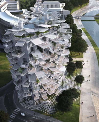 Stunning High-Rise Tower Mimics a Tree with Branches