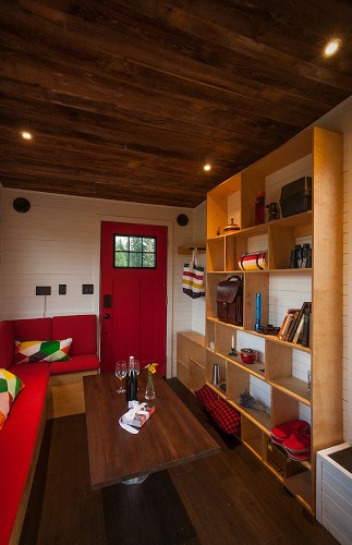 Tiny Mobile House Made From Upcycled Materials Lets You Live Off-Grid and Mortgage-Free