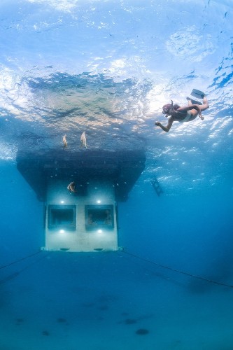Africa’s Multi-Level Floating Hotel with an Underwater Room