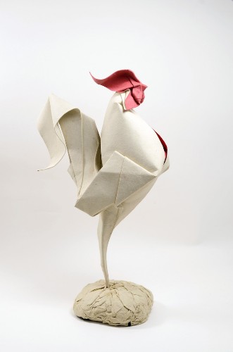 Origami Artist Creates Charming Animals with Unique Wet Folding Technique
