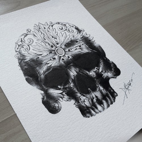Exquisite Pen Drawings Created with Thousands of Tiny Dots