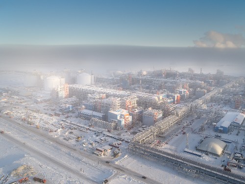 See Russia’s massive new gas plant on the Arctic coast