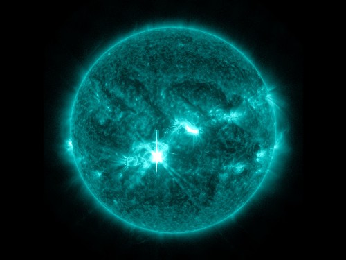 Solar Blasts, Circling Skies, and Bathing Stars