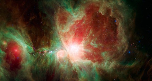 Week's Best Space Pictures: Celestial Booger, Mars Road Map, and Frozen Lakes