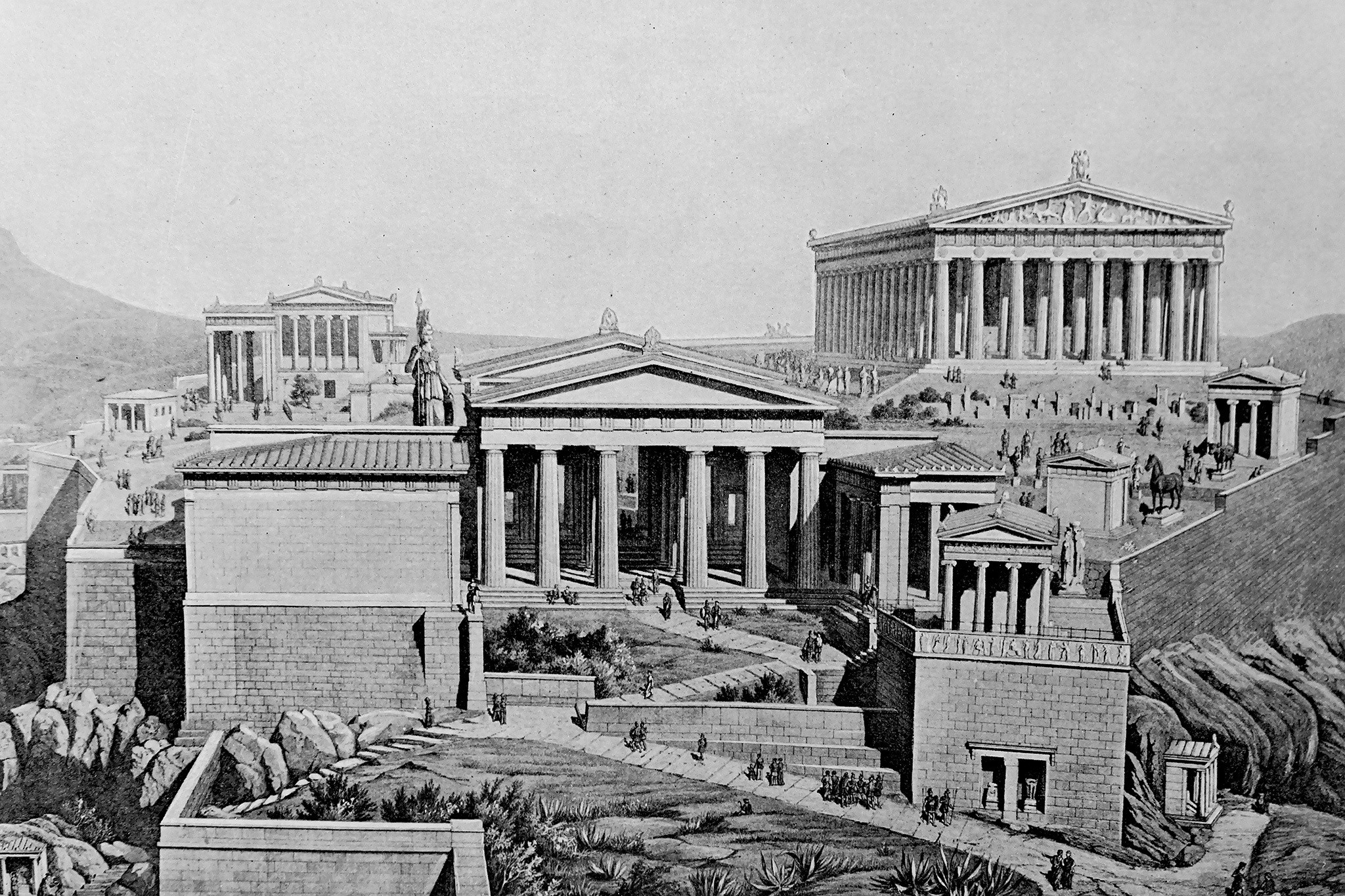 Античные цивилизации: древняя Греция - Афины.