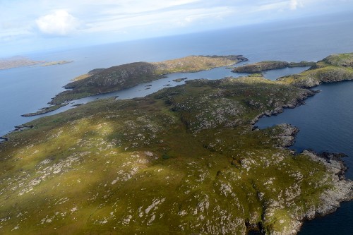Flying to Barra
