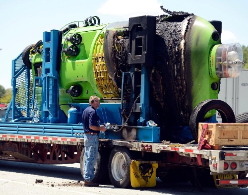 Sub That Made Deep-Sea History Damaged in Highway Fire
