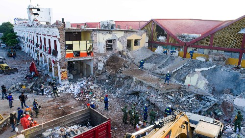 Quake split a tectonic plate in two, and geologists are shaken