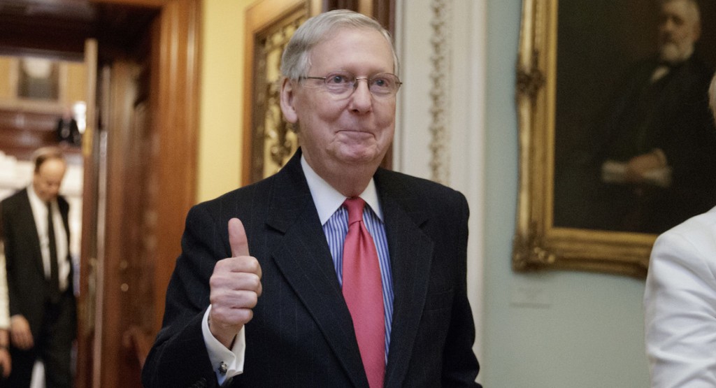 White House to let McConnell do his thing on health care