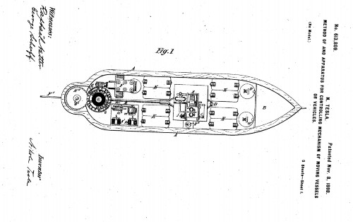 Read Nikola Tesla's Drone Patent... From 1898