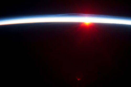 Big Pic: Sunrise Over A Dark Earth, As Seen From The ISS