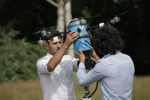 These brothers built a mine-sweeping drone