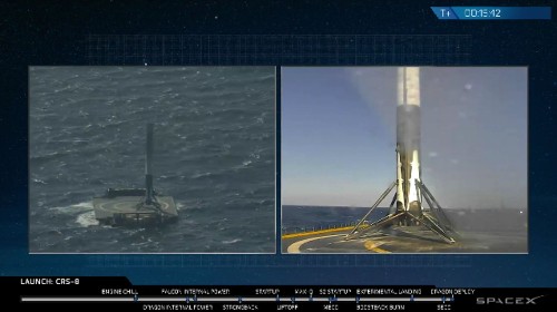 SpaceX Has Successfully Landed Its Rocket On A Drone Ship