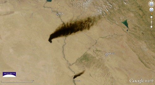 Big Pic: Terrorism In Iraq, Visible From Space