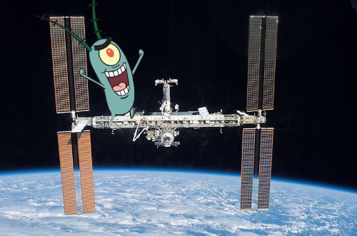 Russian Cosmonauts Report Sea Plankton On The Outside Of The ISS