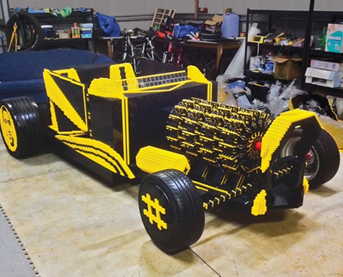 A Life-Size LEGO Car You Can Actually Drive