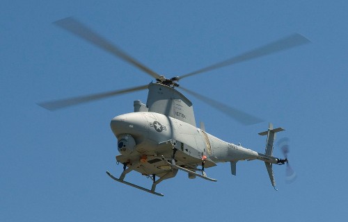Watch This Drone Helicopter Take Off At Sea