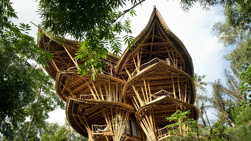 Bali’s bamboo architecture is sustainable—and spectacular