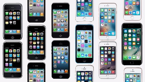 The 10-year evolution of the iPhone