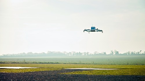 The first Amazon PrimeAir drone delivery landed 13 minutes after the order was placed