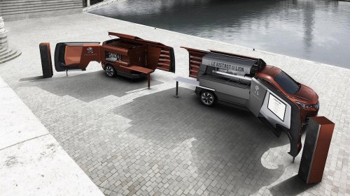 Peugeot’s new food truck looks like a luxury Transformer