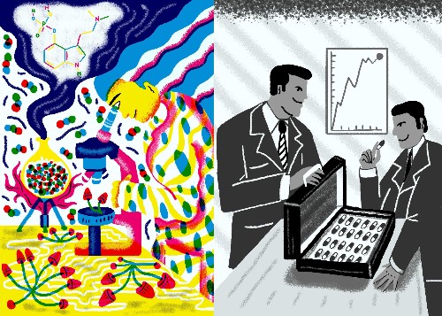 A millionaire couple is threatening to create a magic mushroom monopoly