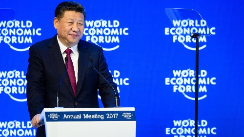 Xi Jinping rebuked Donald Trump, positioning himself as champion of globalization