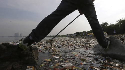 More than half the plastic in the ocean comes from these five countries