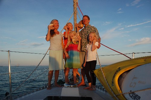 Sailing around the world for eight years with three kids taught us to live without structure
