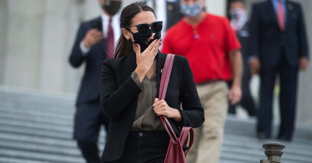 Here’s What’s Inside Alexandria Ocasio-Cortez’s Telfar Bag