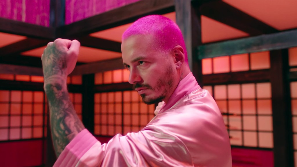 J Balvin Learns Ancient Martial Arts in Pink-Hued 'Rosa' Video