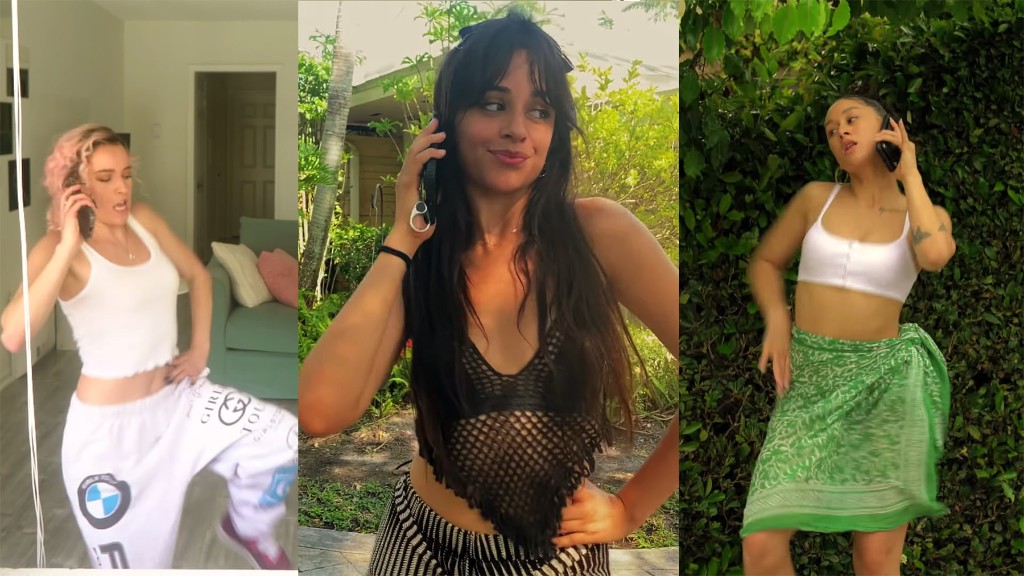Camila Cabello Brings Dancers Together Over FaceTime in New Video