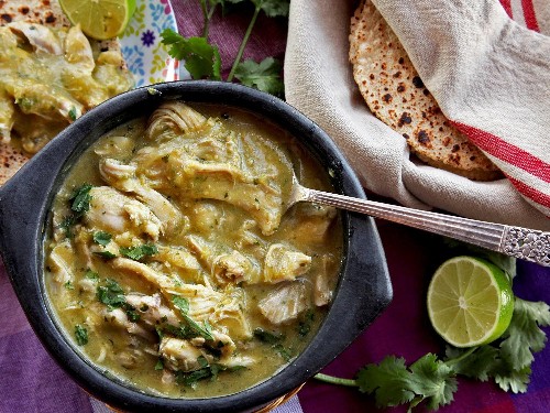 Easy Pressure Cooker Green Chili With Chicken Recipe