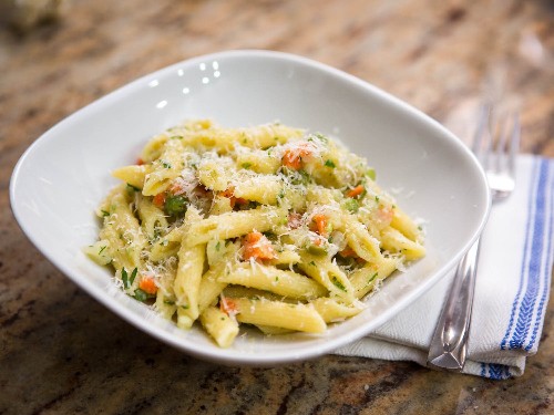 Penne With Melted-Vegetable Sauce Recipe
